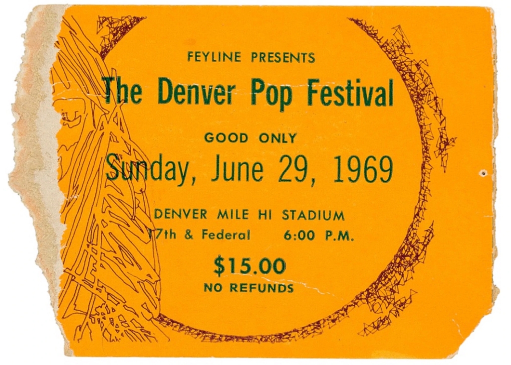 This Day in Rock History: June 27, 1969 – The Denver Pop Festival Begins